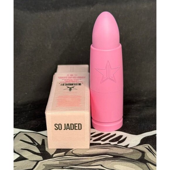 Brand New! So Jaded - Jeffree Star Velvet Trap Lipstick Green BNIB NWT - Picture 2 of 4